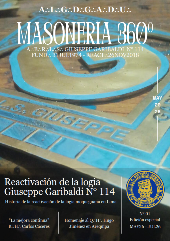 Portada de MASONERIA 360° edición 01