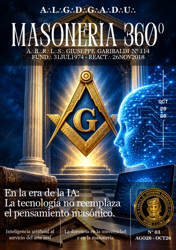Portada de MASONERIA 360° edición 03